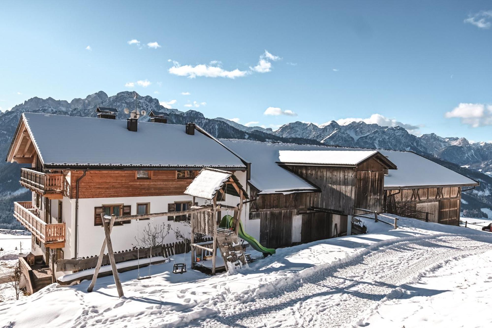 Marerhof Appartement Toblach Buitenkant foto