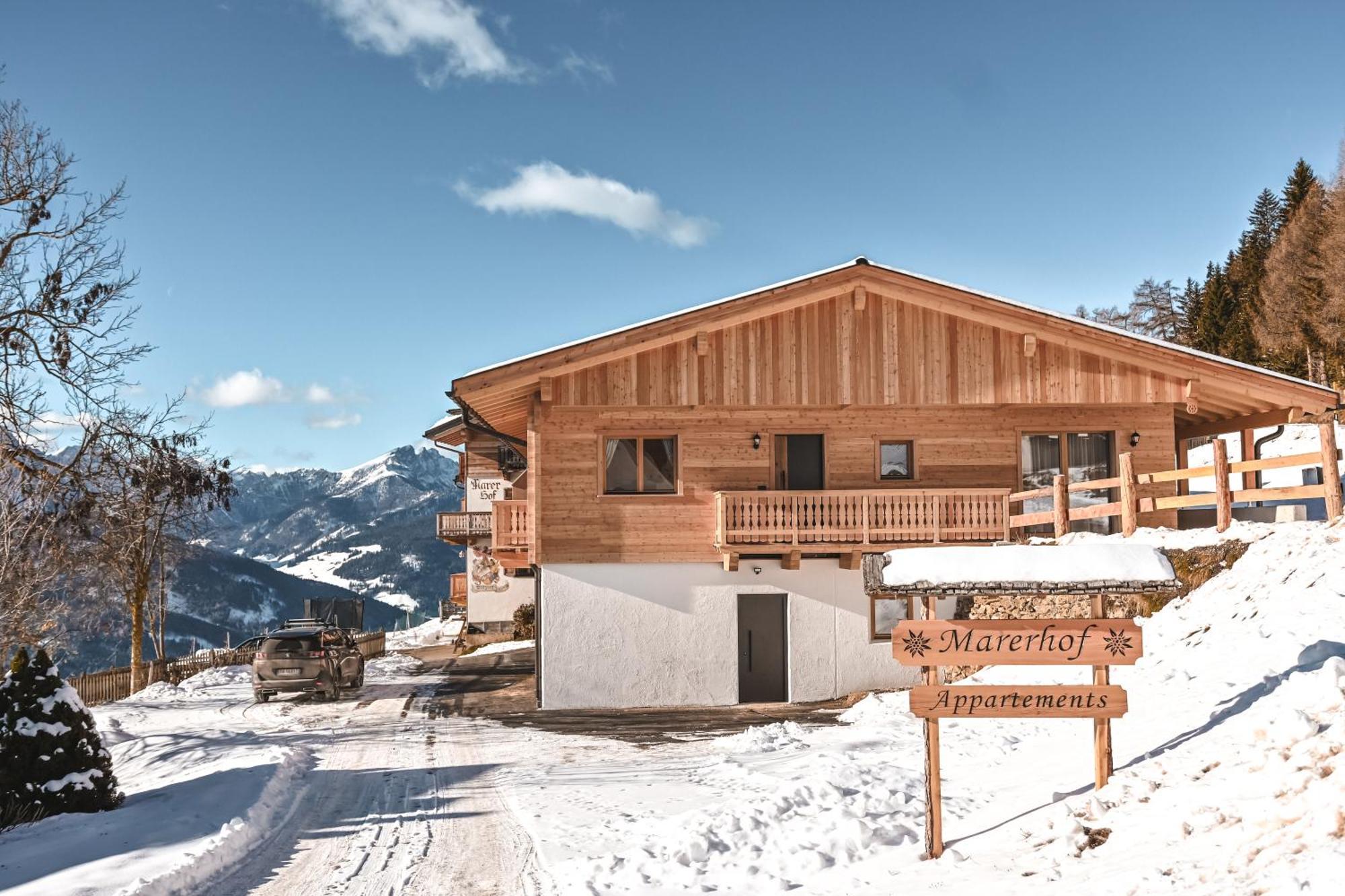 Marerhof Appartement Toblach Buitenkant foto