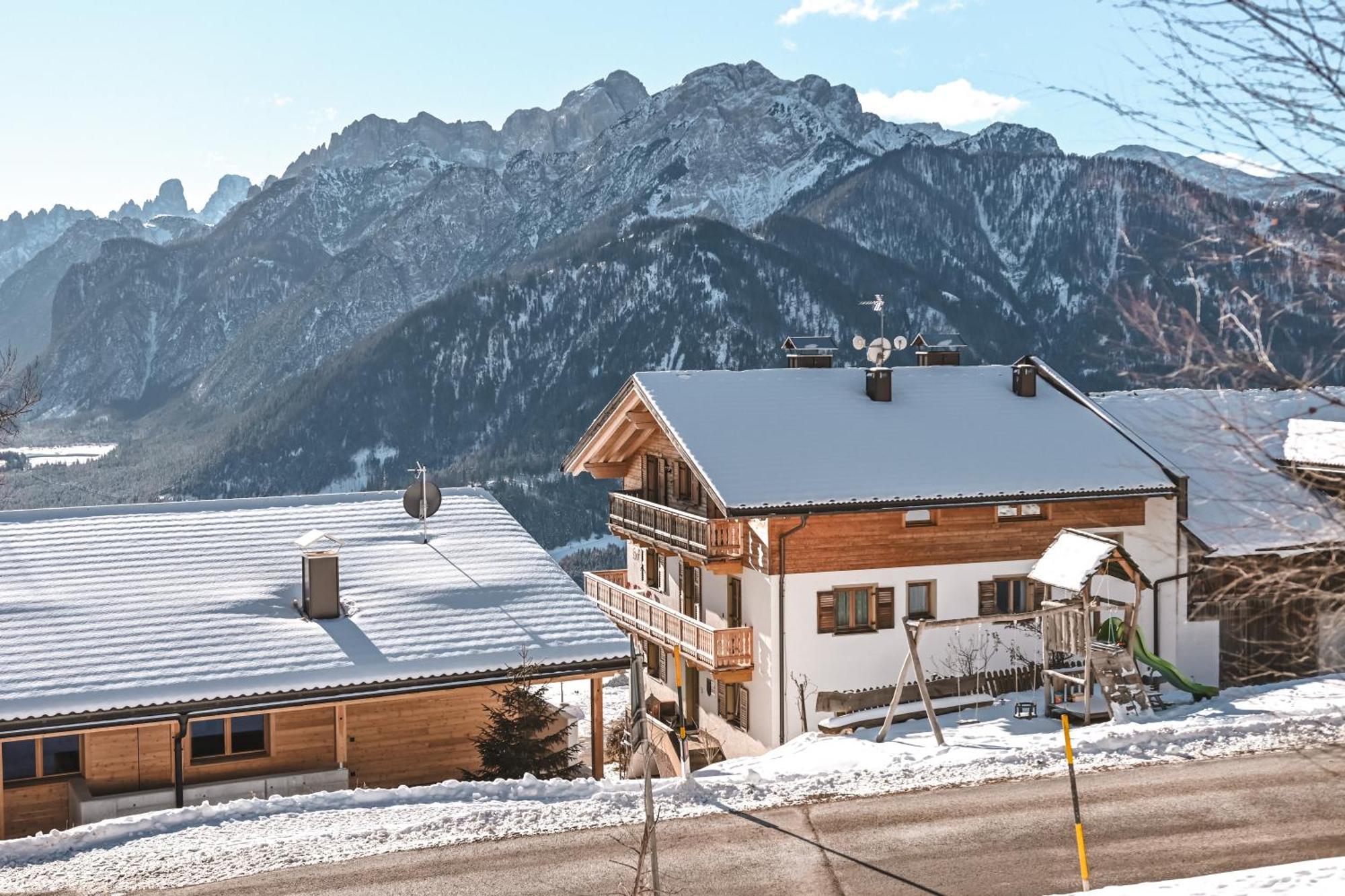 Marerhof Appartement Toblach Buitenkant foto