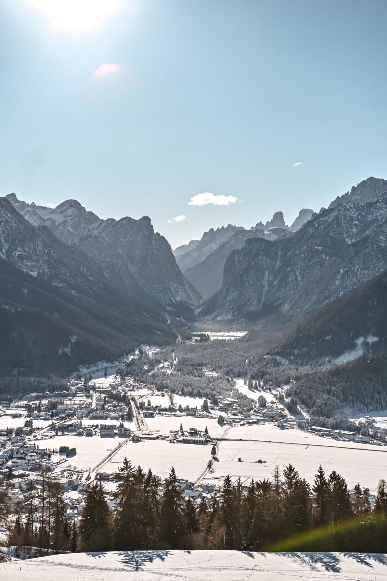 Marerhof Appartement Toblach Buitenkant foto