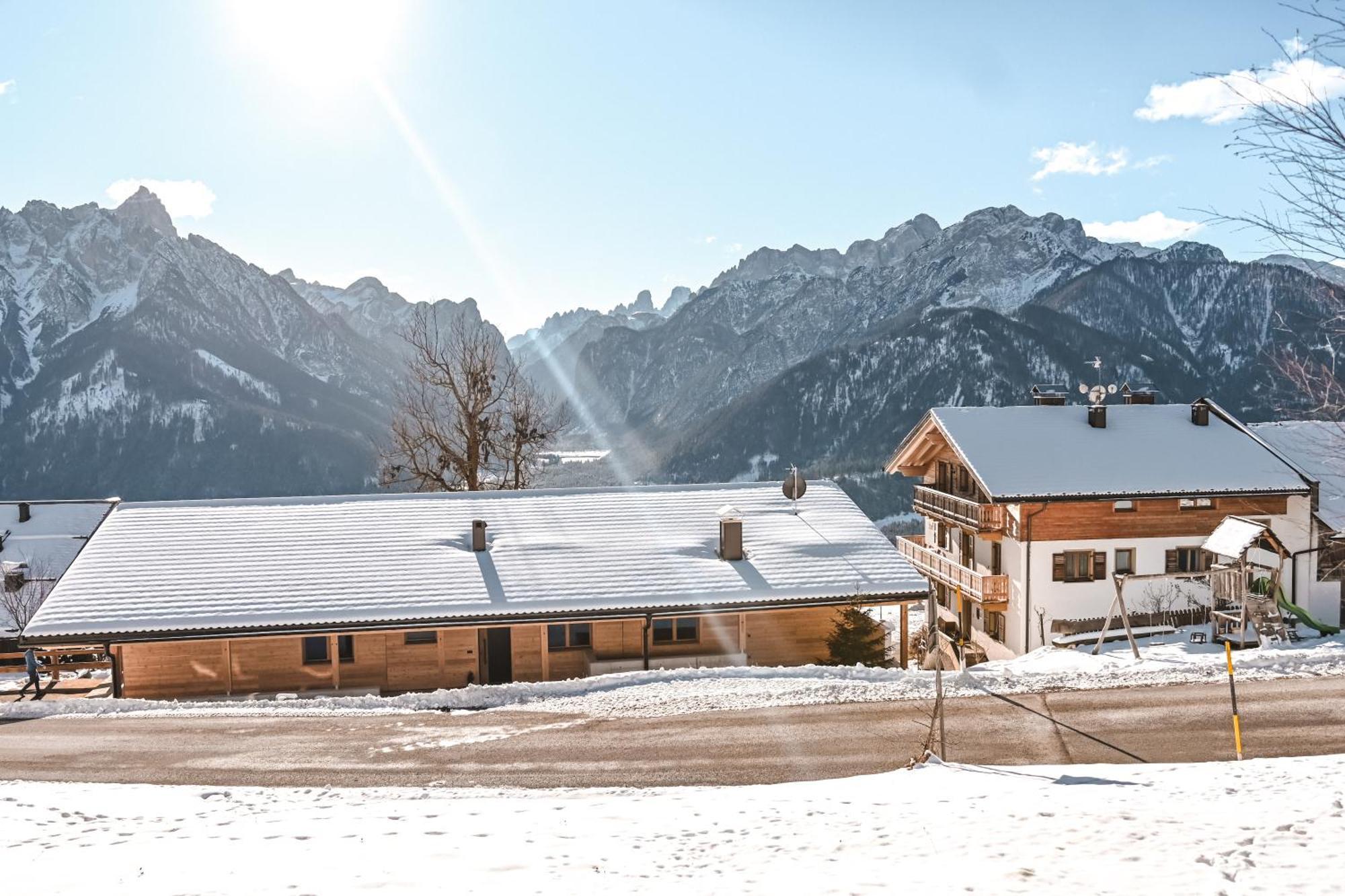 Marerhof Appartement Toblach Buitenkant foto