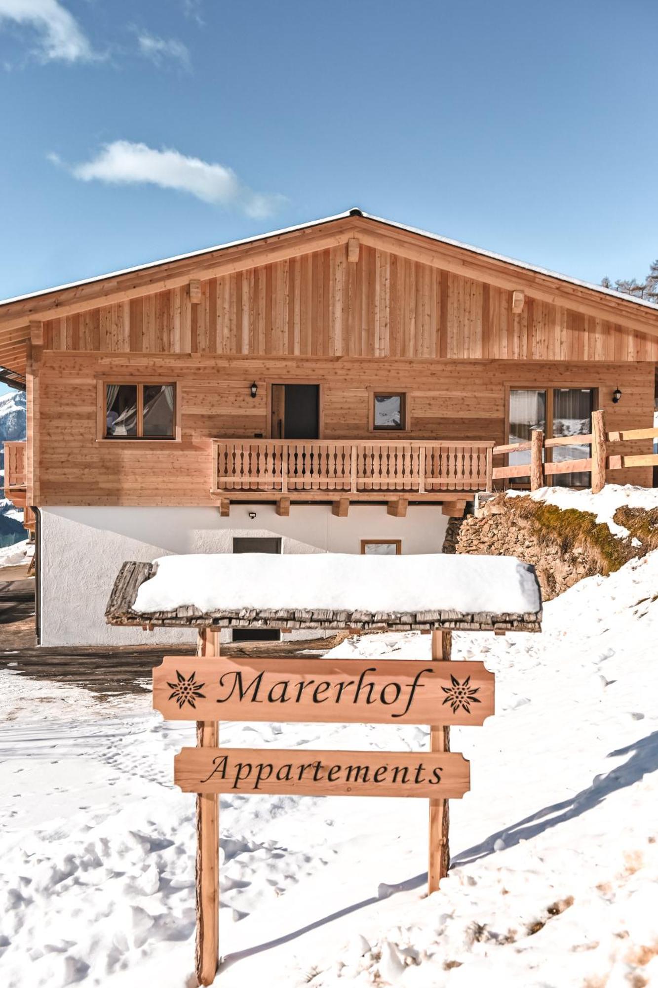 Marerhof Appartement Toblach Buitenkant foto